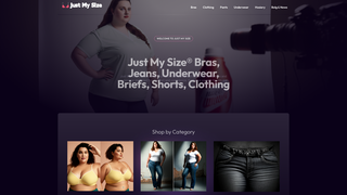 Thumbnail of justmysizestore.com