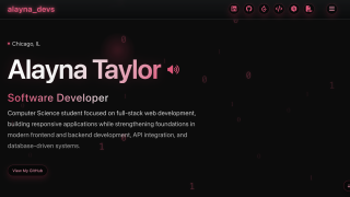 Screenshot of alayna-devs.app
