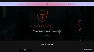 Thumbnail of anointd.com
