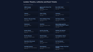Thumbnail of westendticketlottery.com
