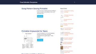 Thumbnail of reedprintable.com