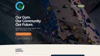 Screenshot of saveclimbnittany.com