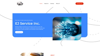 Thumbnail of ejfiberoptics.com