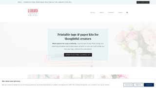 Thumbnail of layeredandlovelyprints.com