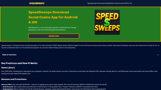Thumbnail of speedsweeps.net