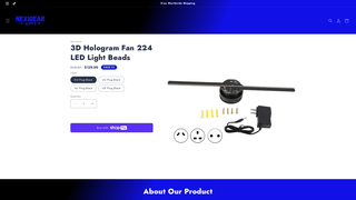 Thumbnail of nexigearstore.com