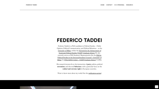 Thumbnail of federicotaddei.com