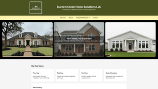 Thumbnail of burnettcreekhomesolutions.com