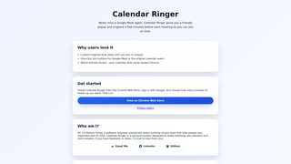 Thumbnail of calendar-ringer.com
