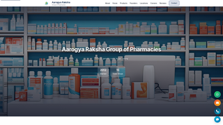 Thumbnail of aarogyarakshgroupofpharmacies.com