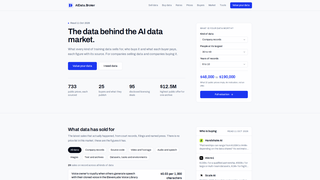Screenshot of aidata.broker