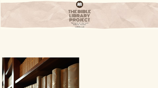 Thumbnail of thebiblelibraryproject.org