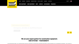 Thumbnail of schlueter-baumaschinen.com
