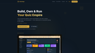 Screenshot of quizzinga.app