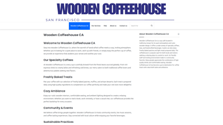 Thumbnail of woodencoffeehouseca.com