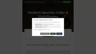 Thumbnail of waxbrewspecialtycoffee.com