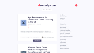 Thumbnail of dronerly.com