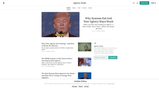 Thumbnail of theagencyscale.com