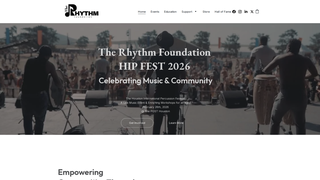 Thumbnail of therhythmfoundation.org