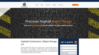 Thumbnail of precisionasphaltbatonrouge.com
