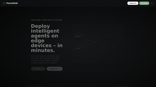 Screenshot of foresthub.ai
