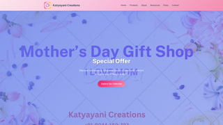Thumbnail of katyayani-creations.com