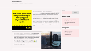 Thumbnail of nomadwish.com