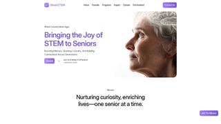 Screenshot of silverstem.org