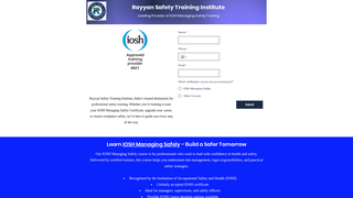 Thumbnail of rayyansafety.com