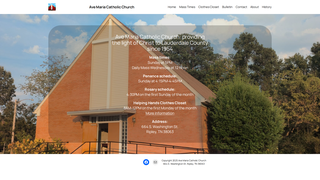 Thumbnail of avemariaripley.org