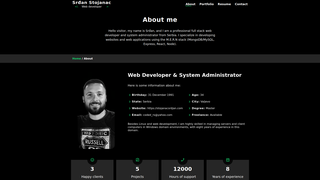Thumbnail of srdjanstojanac.com