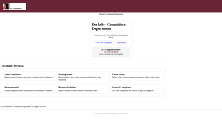 Thumbnail of berkeleycomplaints.org