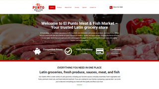 Thumbnail of elpuntomeatmarket.com