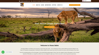 Thumbnail of hoseasafaris.com