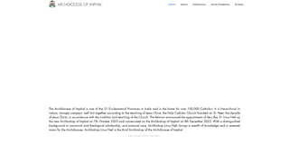Thumbnail of archdioceseofimphal.org