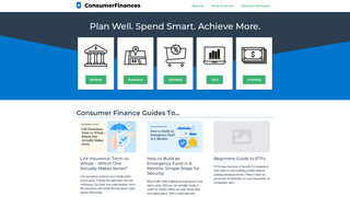 Thumbnail of consumerfinances.org