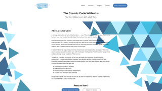 Thumbnail of explorecosmiccode.com