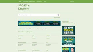 Thumbnail of seoelitedirectory.com