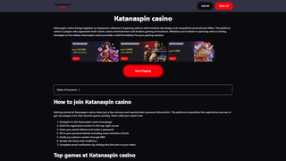 Thumbnail of katanaspincasinos.com
