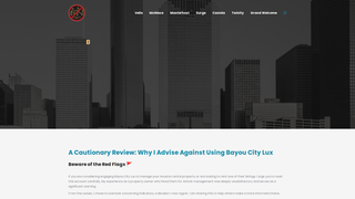 Thumbnail of bayoucityluxebeware.com