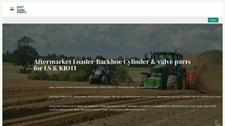Thumbnail of justagriparts.com
