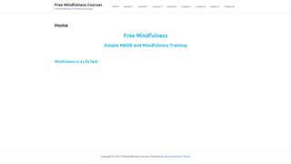 Thumbnail of freemindfulnesstraining.com