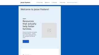 Thumbnail of jessefosters.com