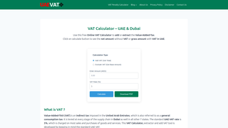 Thumbnail of vatcalculator-uae.com