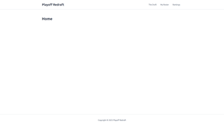 Thumbnail of playoffredraft.com