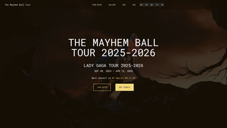 Thumbnail of themayhemballtourdates.com