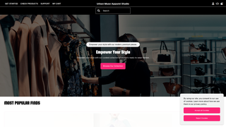 Thumbnail of urbanmuseapparelstudio.com