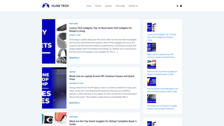 Thumbnail of hlinetech.com