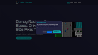 Screenshot of cvideogames.com