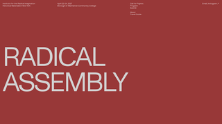 Screenshot of radicalassembly.org